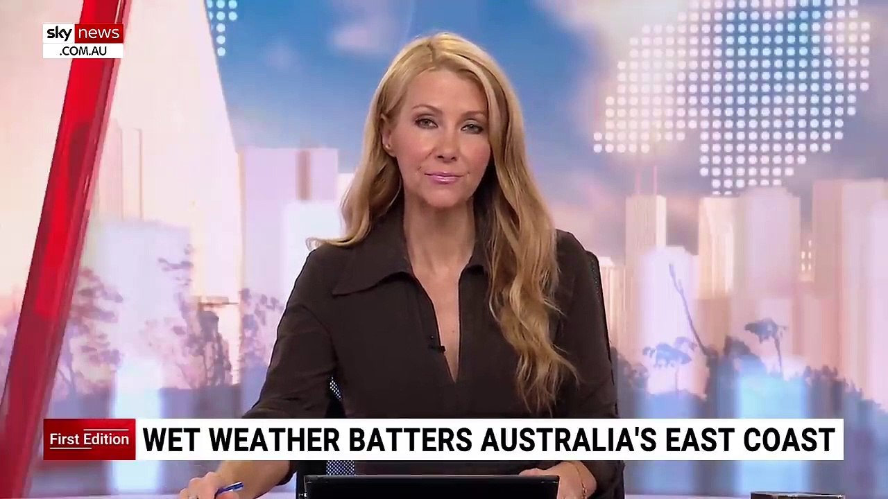 Wet weather batters the east coast on Christmas Day