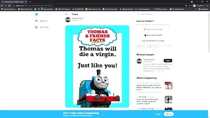 A really useless twitter post