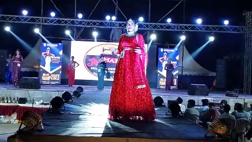 புதுச்சேரி கடற்கரையில் நடைபெற்ற அழகி போட்டி; அழகிகளின் ஒய்யார நடையில் மெய்சிலிர்த்துபோன பார்வையாளர்கள்