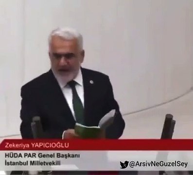 Cumhur İttifakı ortağı HÜDA Par lideri TBMM'de açık açık ''özerklik'' istedi
