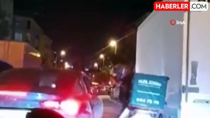 Esenyurt'ta magandalar tartıştıkları kuryeyi böyle dövdü