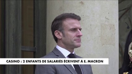 Casino : 2 enfants de salariés écrivent à Emmanuel Macron