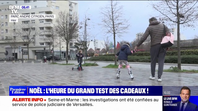 Après l'ouverture des cadeaux de Noël, place au crash-test