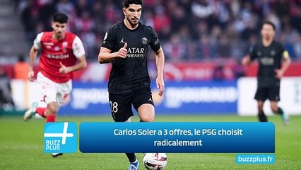 Carlos Soler a 3 offres, le PSG choisit radicalement