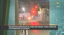 TeleSUR Noticias 9:30 28-12: Palestina condena planes anexionistas de Israel