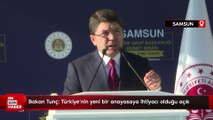 Bakan Tunç: Türkiye’nin yeni bir anayasaya ihtiyacı olduğu açık