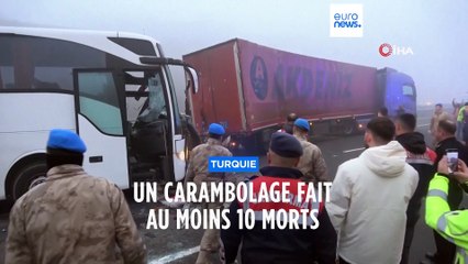 Turquie : un carambolage fait au moins dix morts et 57 blessés