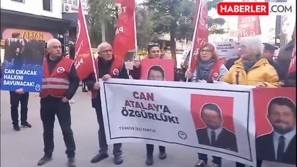 TİP Samsun İl Örgütü, Can Atalay'ın tahliyesini talep etti