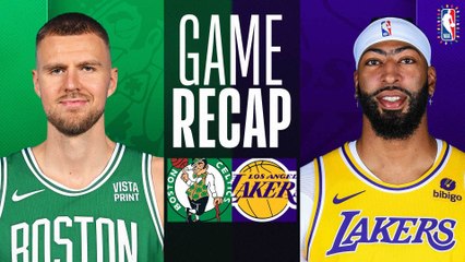 Game Recap: Celtics 126, Lakers 115