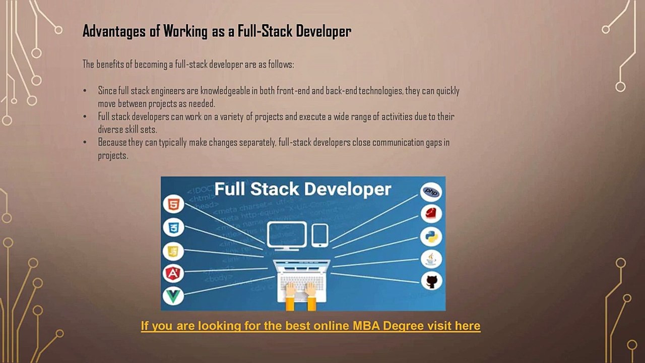 fullstack developer
