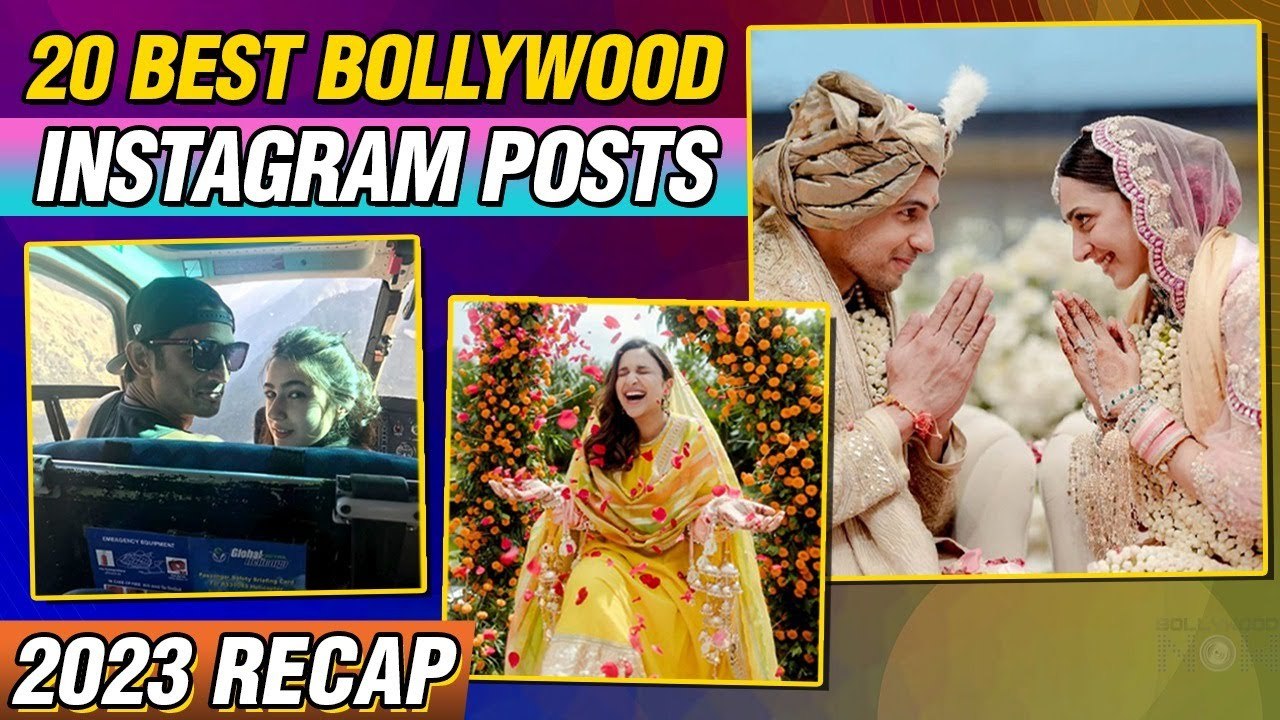 Top 20 Bollywood Instagram Posts In 2023 Sidharth Kiara Wedding, Ranbir ...