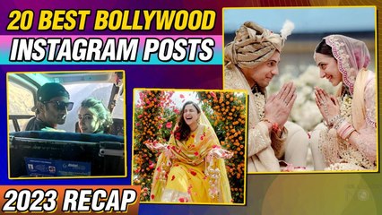 Top 20 Bollywood Instagram Posts In 2023 Sidharth Kiara Wedding, Ranbir With Raha, Deepika Oscars and More