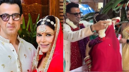 रोनित रॉय ने पत्‍नी नीलम से रचाया दोबारा ब्याह, 20वीं सालगिरह पर सात फेरे लेकर फिर दोहराई प्रतिज्ञा