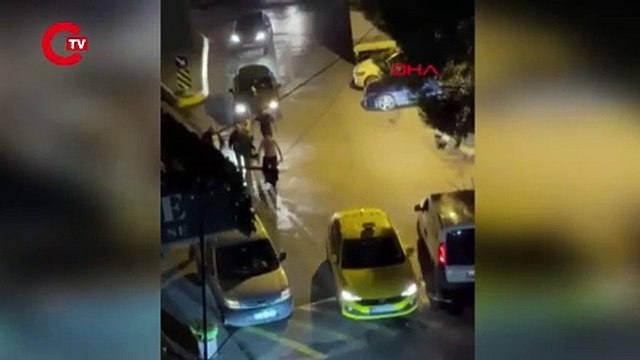 Anbean kaydedildi... Yol verme kavgası linç girişimine döndü!