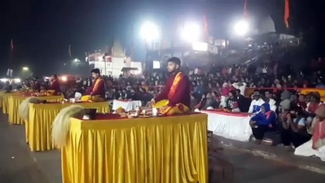 पत्रिका के 15वें स्थापना दिवस के उपलक्ष्य में गौरीघाट में नर्मदा महाआरती का आयोजन
