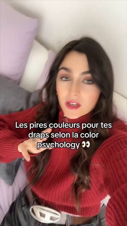 La color psychology et tes draps 