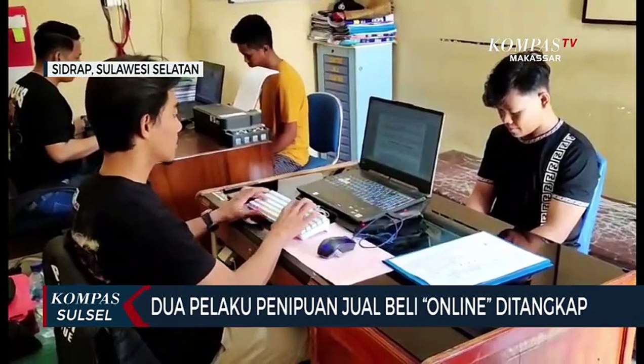 Dua Pelaku Penipuan Jual Beli Online Ditangkap