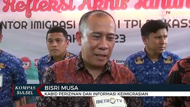 Kantor Imigrasi Makassar Deportasi 16 WNA Sepanjang 2023