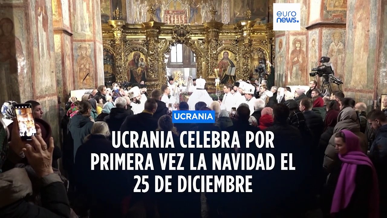Los ucranianos celebraron por primera vez la Na...