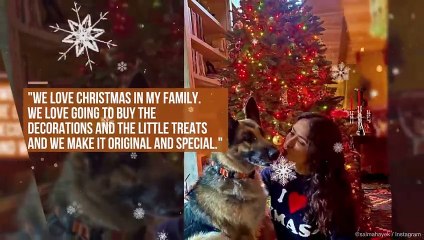 Salma Hayek details multi-day Christmas traditions