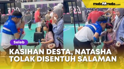 Kasihan Desta, Natasha Rizky Tolak Disentuh Salaman di Acara Tenis yang Digelar Raffi Ahmad