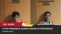 2 Pria Pembobol Rumah Warga Di Pekanbaru Ditembak Polisi