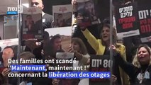 Israël: Netanyahu chahuté par des familles d'otages lors d'un discours au Parlement