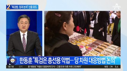 한동훈 “특검은 총선용 악법…당 차원 대응방법 논의”