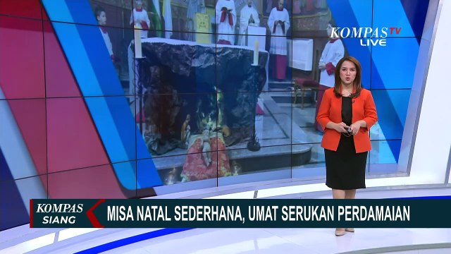 Situasi Misa Natal di Gaza, Umat Serukan Perdamaian dan Gencatan Senjata