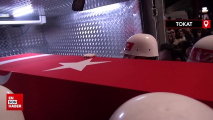 Şehit Er Yasin Karaca'nın naaşı Tokat'a getirildi