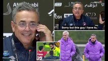 Jose Mourinho interrupts his former assistant's press conference with phone call to congratulate him on his team's Egyptian Super Cup semi-final win