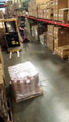 Drift avec un transpalette