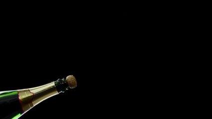 Vorsicht beim Korken knallen: Es droht Erblindungsgefahr an Silvester