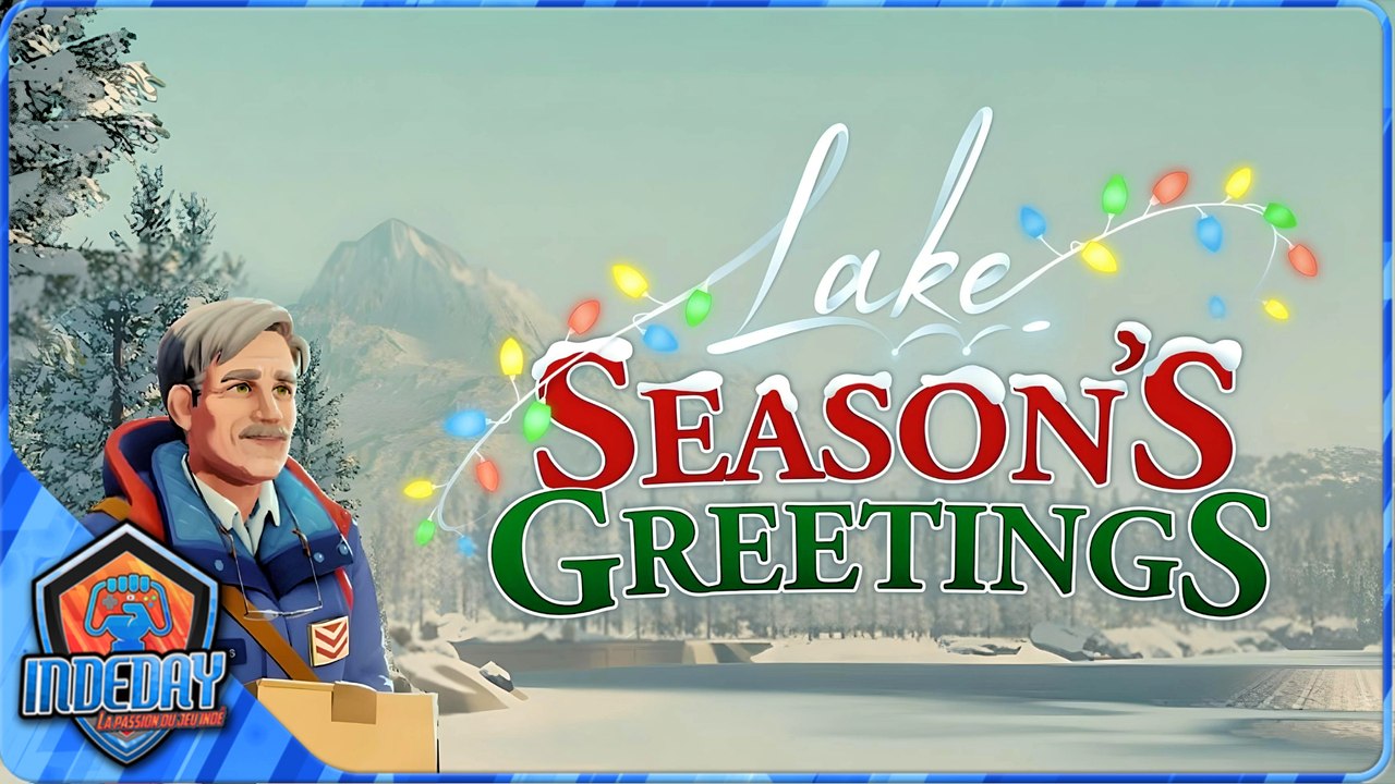 Lake Season's Greetings - Je suis un facteur dans une ville sous la neige !