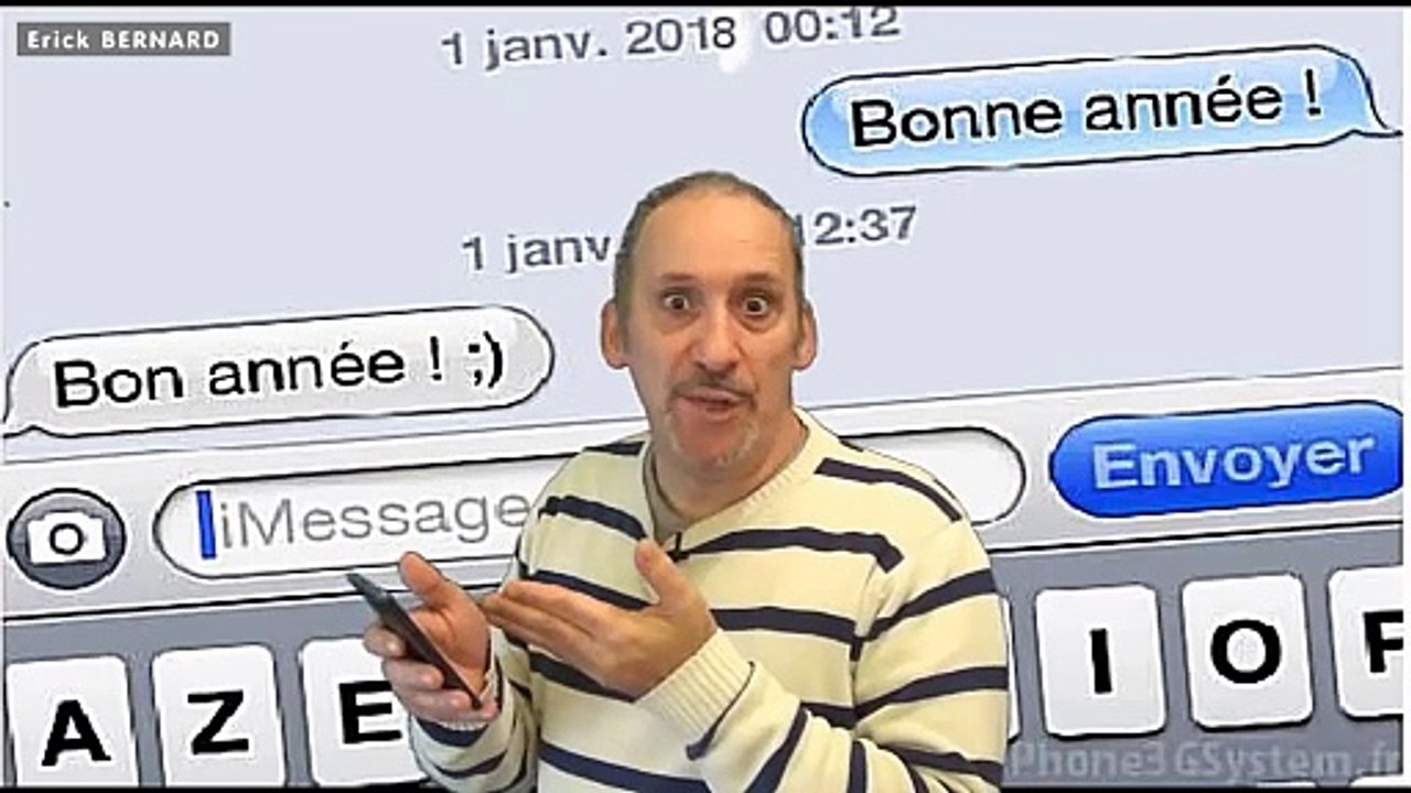 A propos du fameux SMS de bonne année le 31 à minuit