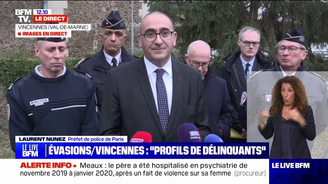 Je n'identifie pas de défaillance humaine : Laurent Nuñez, préfet de police de Paris, réagit aux 11 évasions du centre de rétention administrative de Vincennes