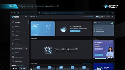 Exclusive Markets  - How to Download MT4 and MT5 Trading Platform