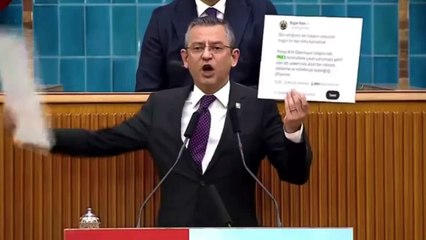 Özgür Özel: O hain Recep Tayyip Erdoğan’dır