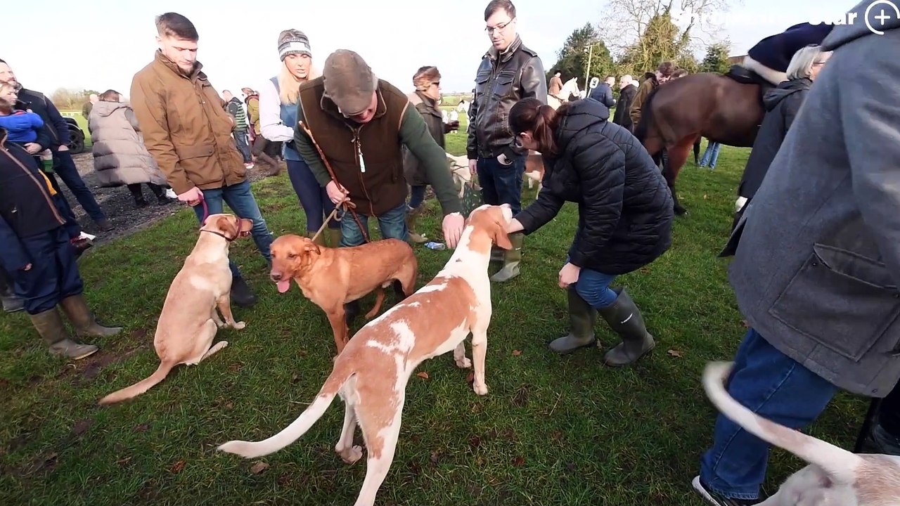 The annual Newport Boxing Day hunt.
