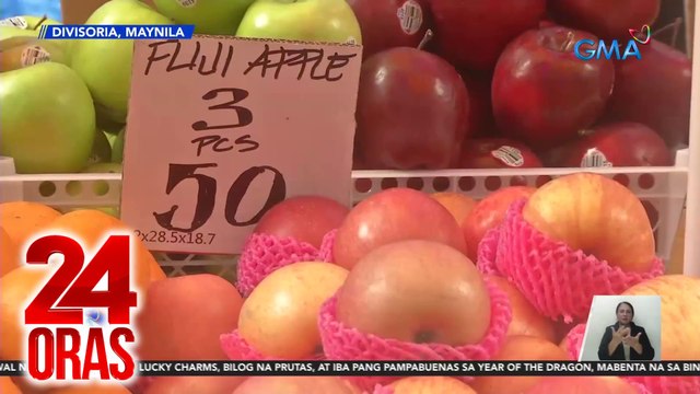 Mga bilog na prutas at mga damit na kulay peach, mabili sa Divisoria | 24 Oras