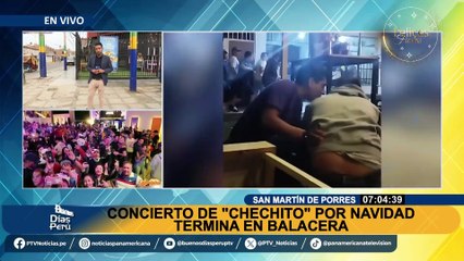 Concierto de 'Chechito' vuelve a ser escena de caos y terror: evento por Navidad en SMP termina en balacera