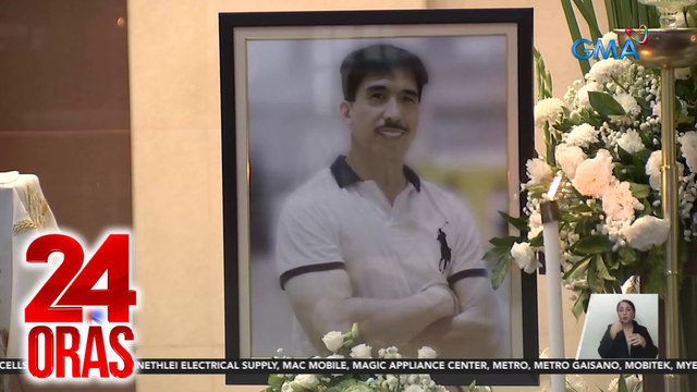 PBA legend at NCAA alum Samboy Lim, inalala ng pamilya sa isang necrological service | 24 Oras