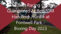 Opening race at Fontwell Park on Boxing Day