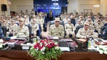 وزير الدفاع  يشهد المرحلة الرئيسية لمشروع مراكز القيادة التعبوى الذى تنفذه المنطقة الجنوبية العسكرية