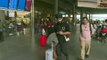 Avião com passageiros que tinham sido retidos na França chega a Mumbai