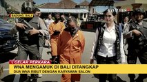 Hendak Pergi dari Bali, Polisi & Petugas Imigrasi Cegat WNA yang Mengamuk dan Aniaya Karyawan Salon!