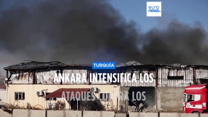 Download Video: Turquía intensifica los bombardeos contra los kurdos en Siria e Irak