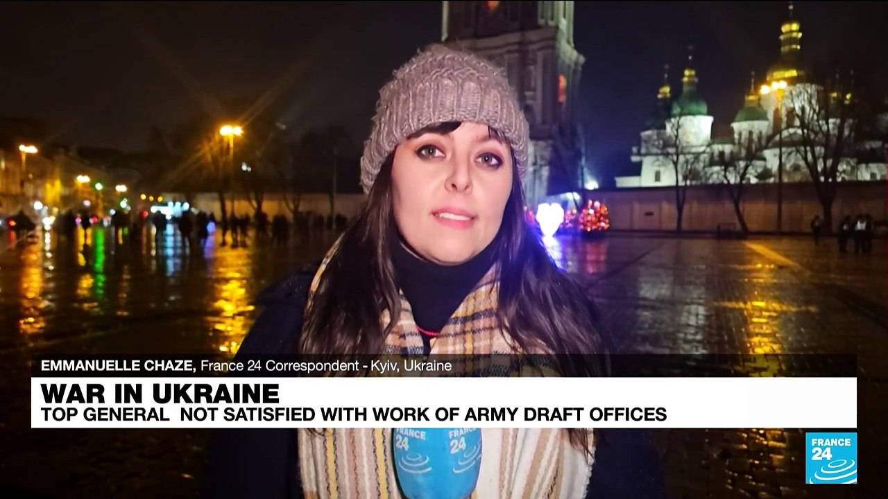 Ukraine army chief criticises draft offices responsible for mobilising troops