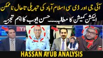 IG Islamabad & Deputy Commissioner islamabad vs Election Commission | Hassan Ayub Analysis