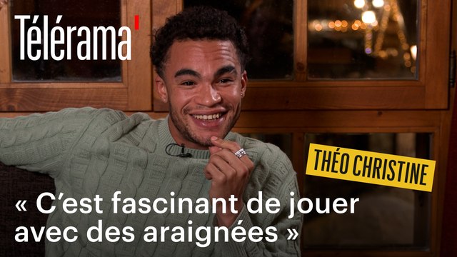 Théo Christine dans Vermines : Jouer avec des araignées, c'est comme jouer avec des enfants, c'est imprévisible !